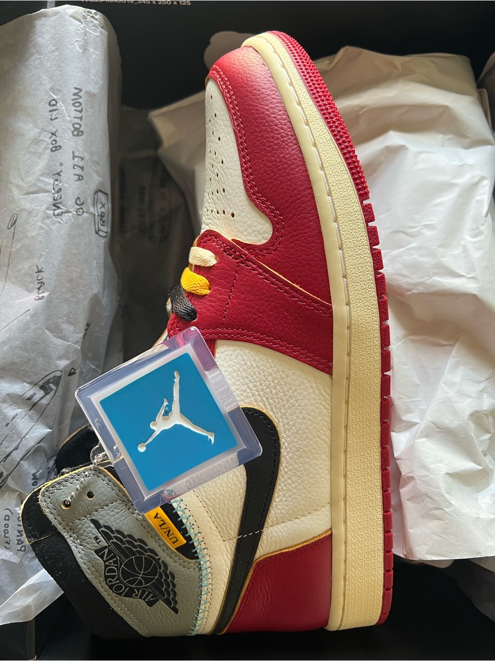 Air Jordan 1 retro union Chicago shoe - Picture 6 of 7